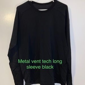 Men’s lululemon long sleeve metal vent tech
